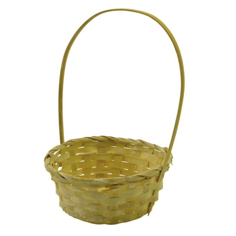 Kosz wiklinowy z rączką 19x17x8cm MRY2173